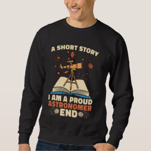 Sudadera Una breve historia que soy un estafador estocólogo