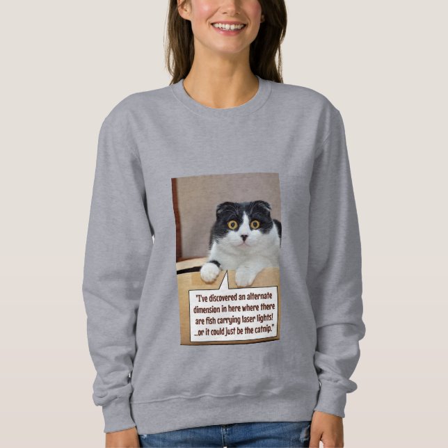 Sudadera Una camiseta de dimensión alternativa (Anverso)