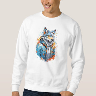 Sudadera Una camiseta de lobo