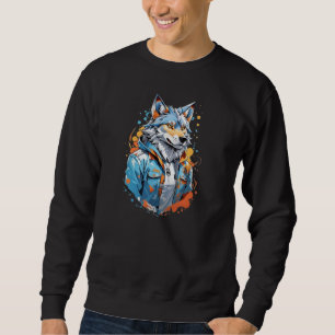 Sudadera Una camiseta de lobo