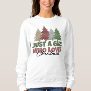 Sudadera Una Chica que ama a las mujeres Navidades