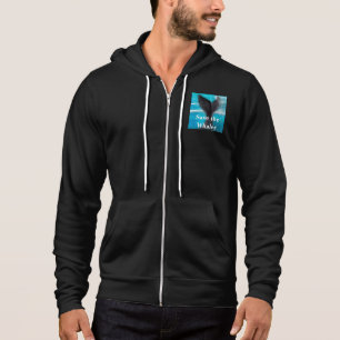 Sudadera Una cola de ballena - Salven a las ballenas