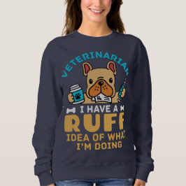 Sudadera Una divertida idea de lo que estoy haciendo