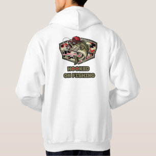 Sudadera Una divertida y audaz ilustración de una lubina ge