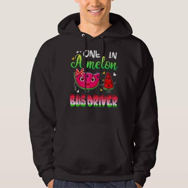 Sudadera Una En Melon Bus Driver Watermelon (Anverso)
