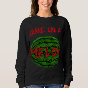 Sudadera Una En Un Melón Entero Melón Funny Fruit Sw