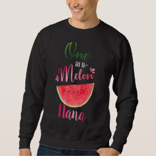 Sudadera Una En Una Abuela De Verano De Melón Nana