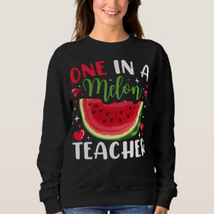 Sudadera Una en una profesora de melón Fiesta en el Día B