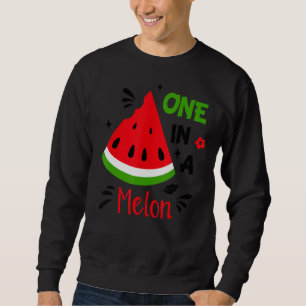 Sudadera Una en una sandía melón melón Hola Vibes de verano
