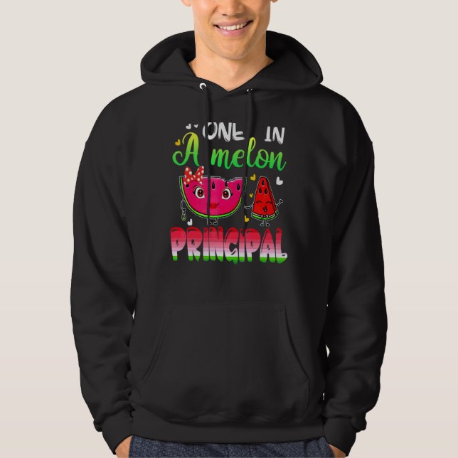 Sudadera Una en una sandía principal de melón (Anverso)