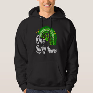 Sudadera Una Enfermera Afortunada Rn St Patricks Day Enferm