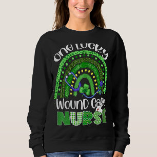 Sudadera Una enfermera Stethoscope St Patrick