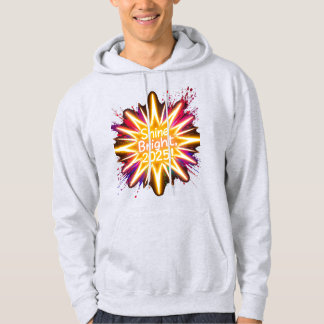 Sudadera Una gran explosión de estrellas resplandeciente en