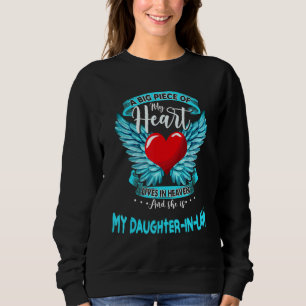 Sudadera Una Gran Pieza De Mi Corazón Vive En El Cielo De M