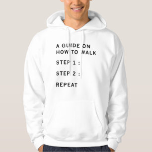 Sudadera Una guía sobre cómo caminar