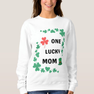 Sudadera Una madre afortunada irish T-Shirt