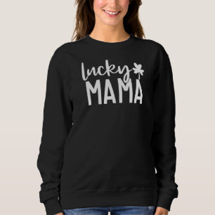 Sudadera Una mamá afortunada y divertida, mamá irlandesa Sh