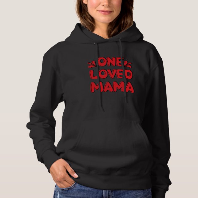 Sudadera Una Mamá Amada (Anverso)