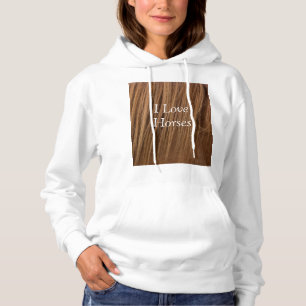 Sudadera Una Manera De Caballo Que Me Encanta La Cabaña De 