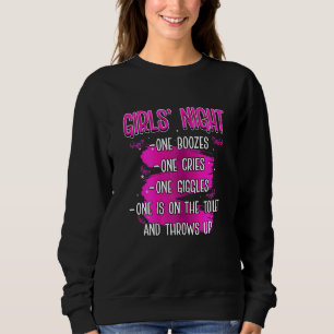 Sudadera Una mujer se jacta de un llanto, un gafas, Chicas 