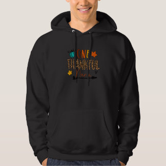 Sudadera Una Nana Agradecida Acción de Gracias Calabaza Leo