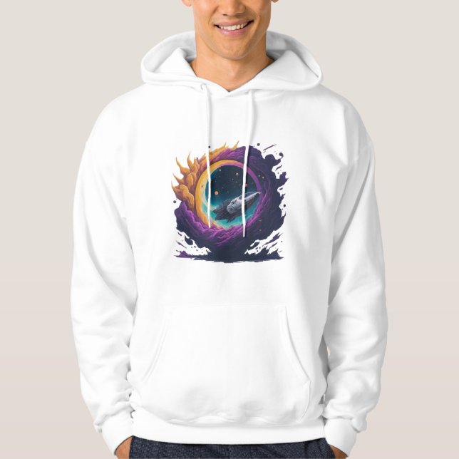 Sudadera una nube de polvo cósmica (Anverso)