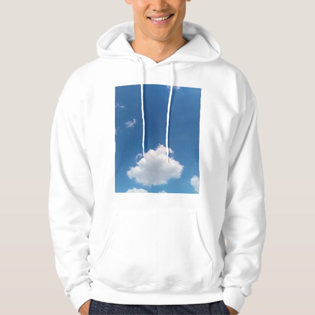 Sudadera Una nube simple (Anverso)