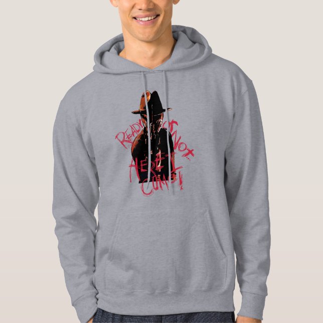 Sudadera Una pesadilla en la calle Elm | Listo o no (Anverso)