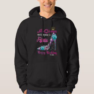 Sudadera Una Reina Nació En Febrero Feliz Cumpleaños Para M