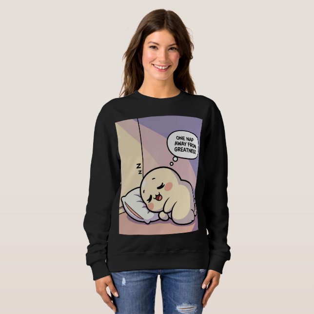 Sudadera Una siesta alejada de la grandeza Sweatshirt -rega (Anverso completo)