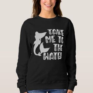 Sudadera Una Sirenita Única Para Chicas Me Lleva Al Chica D