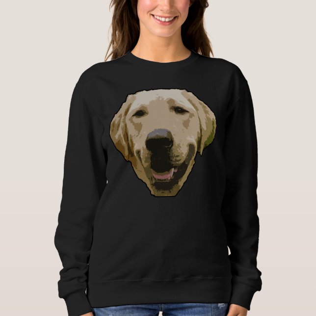 Sudadera Una sonrisa labradora (Anverso)