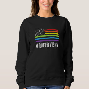 Sudadera Una visión queer Lgbtq Sexo Orgullo No Binario Neu