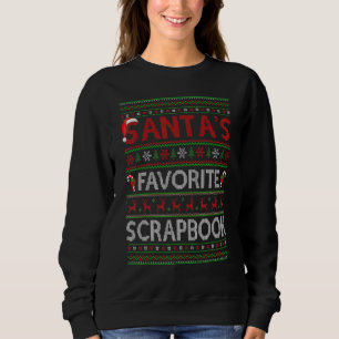 Sudadera Unas navidades brillando Santa Favorita libro de c