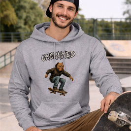 Sudadera Unchained Skater Pitbull - Skateboarding Graphic