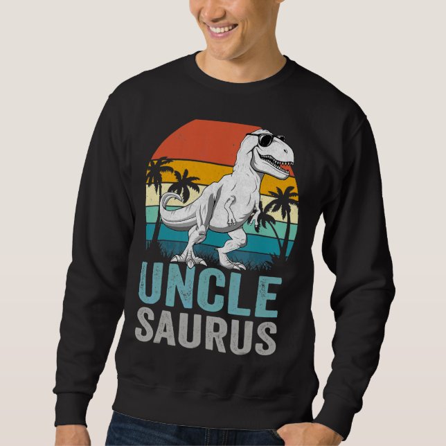 Sudadera Unclesaurus Rex Dinosaur Tío Saurus (Anverso)