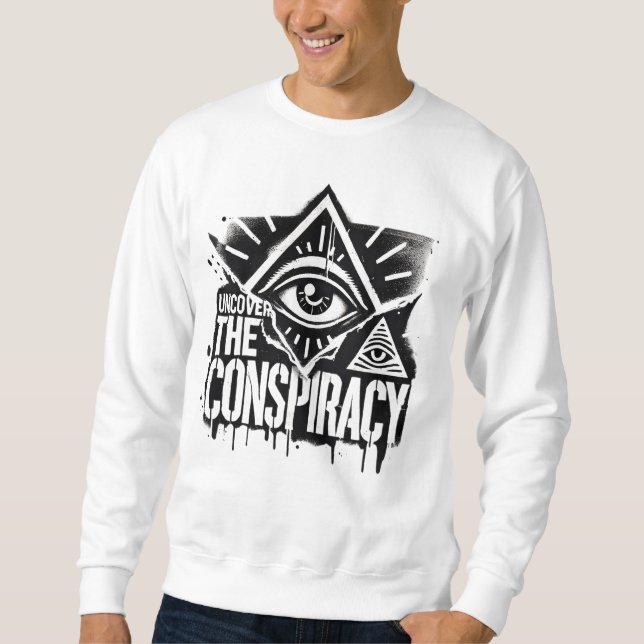 Sudadera Uncover the conspiracy (Anverso)