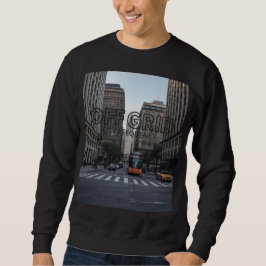 Sudadera Underground Off Streetwear Hombres Negro