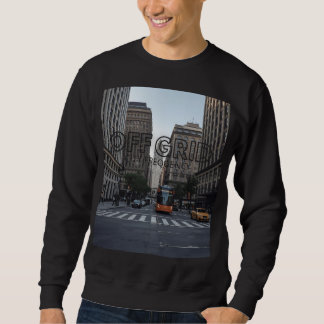 Sudadera Underground Off Streetwear Hombres Negro