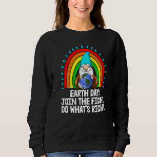 Sudadera Únete a la lucha haz lo correcto Gnome Mujeres Med