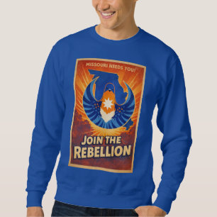 Sudadera Únete a la Rebelión Camiseta de Estrella de Pájaro