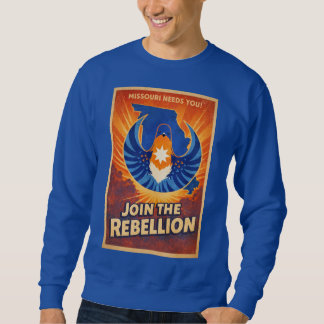 Sudadera Únete a la Rebelión Camiseta de Estrella de Pájaro