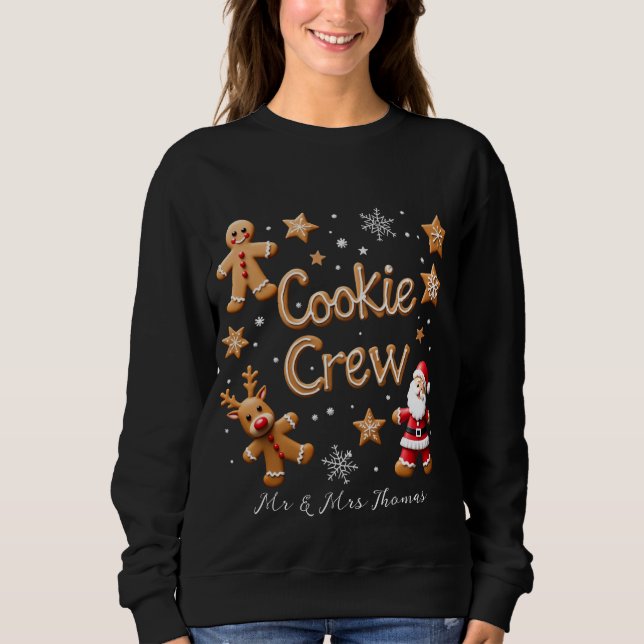 Sudadera Únete al equipo de cookies tus Navidades más impor (Anverso)