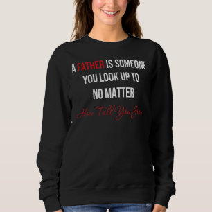 Sudadera Único Que Dice Cita Padres Daya Padre Es Alguien