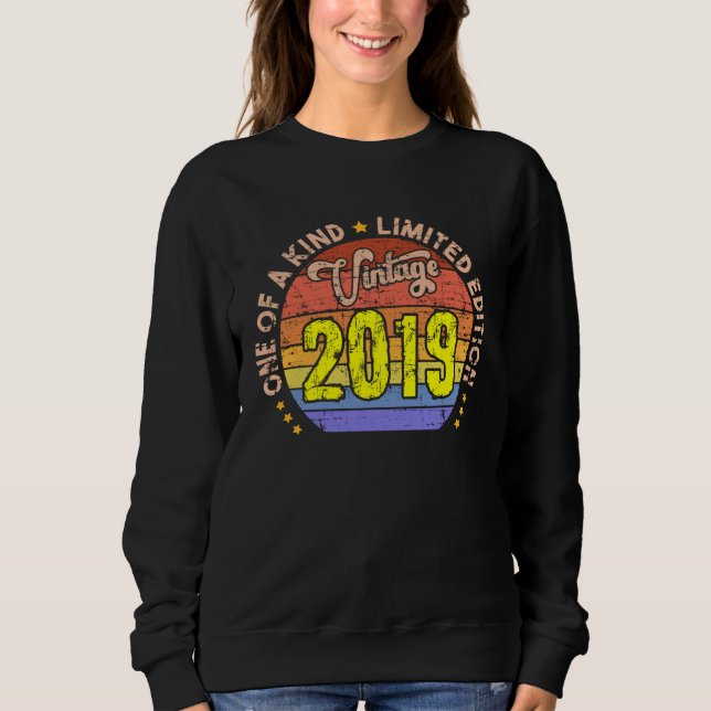 Sudadera Único y de cosecha 2019 (Anverso)