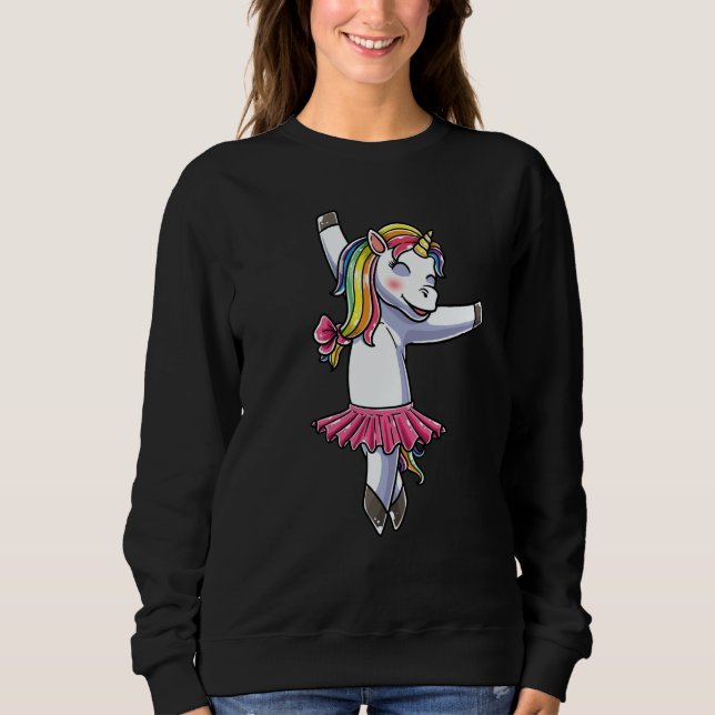 Sudadera Unicorn Ballet Dance Ballerina Dancing Danseuse  1 (Anverso)