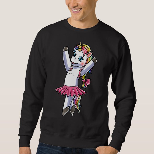 Sudadera Unicorn Ballet Dance Ballerina Dancing Danseuse  2 (Anverso)