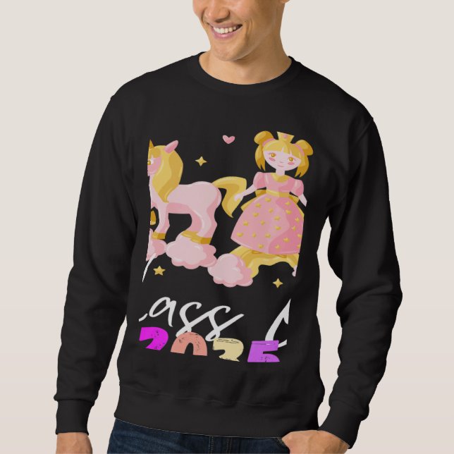 Sudadera Unicorn class of 2035 grow with me (Anverso)