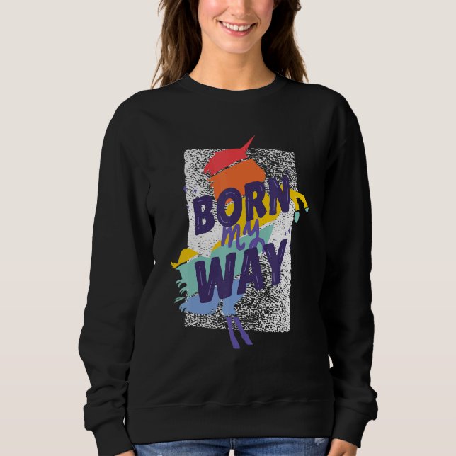 Sudadera Unicorn LGBT Gay Lesbian (Anverso)
