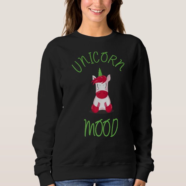 Sudadera Unicorn Mood 6 (Anverso)
